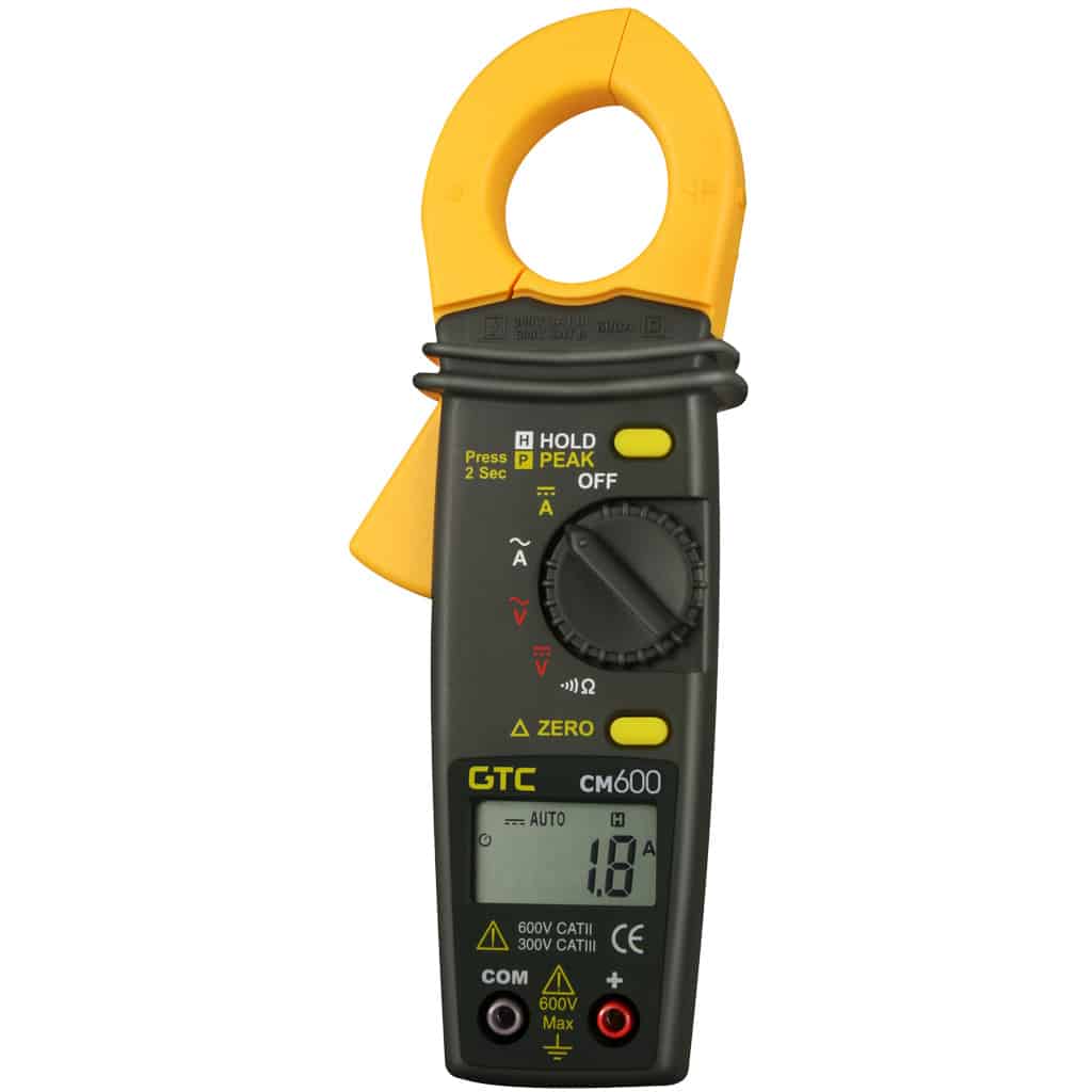 CM600 AC/DC Current Clamp Meter - General Technologies Corp.